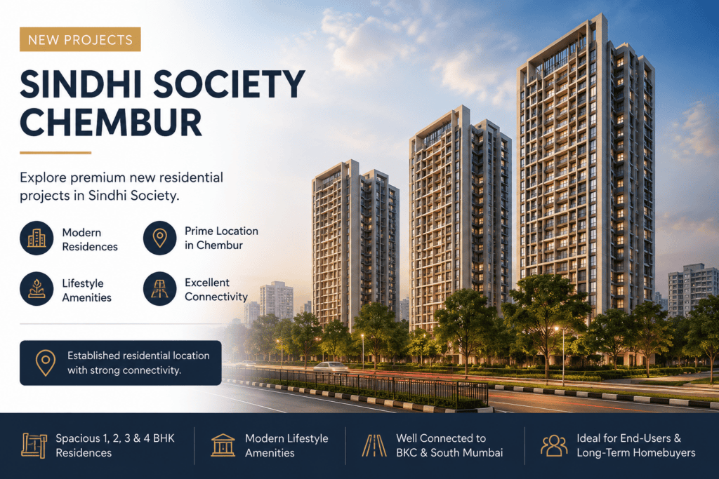 New projects in Sindhi Society Chembur