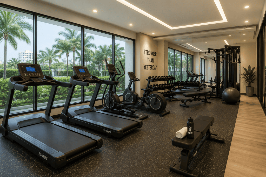 Gymnasium at Sai Swaroop Chembur