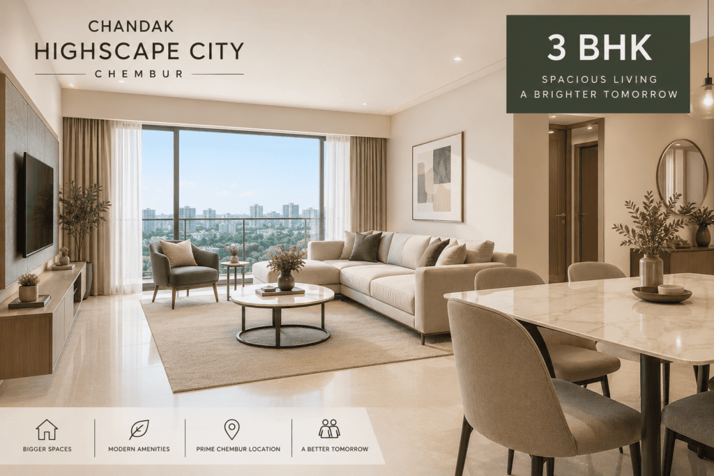 3 BHK in Chandak Highscape City Chembur