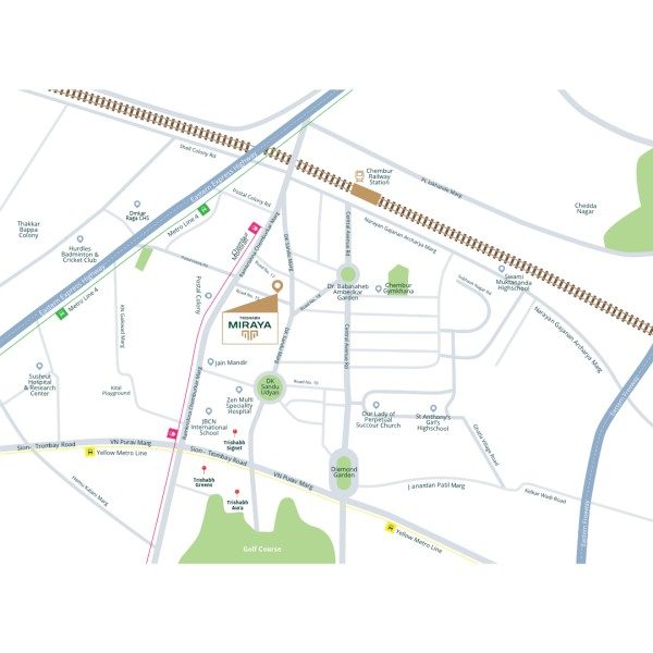 trishabh miraya location map